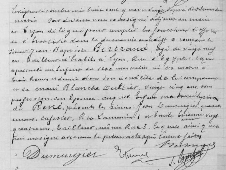 Acte de naissance BRES Maurice Sully n  St-Sauveur de Montagut (Ardche), fils du Pasteur Paul Sully Brs