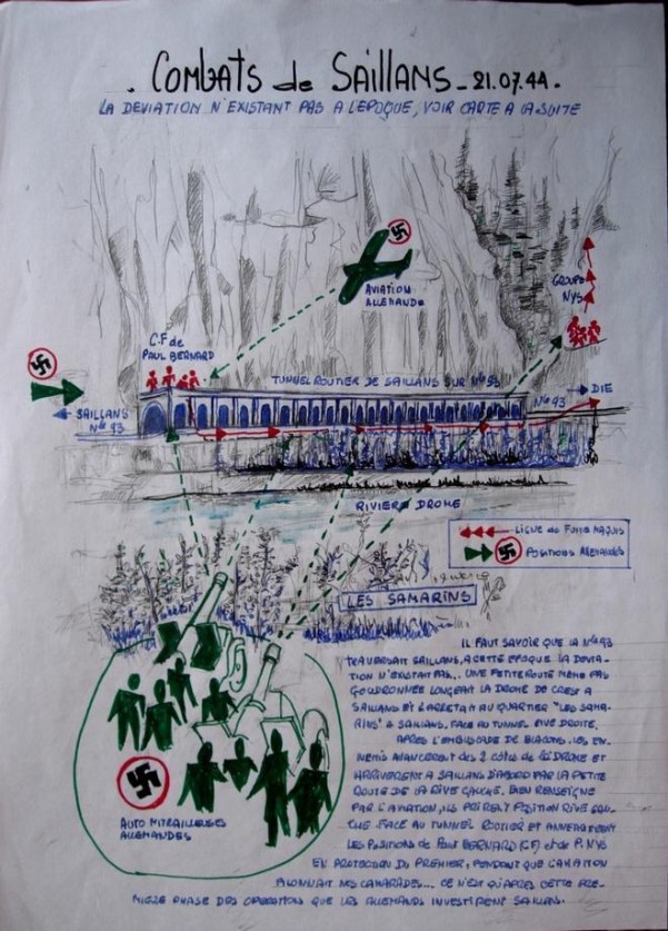Combats de Saillans (cliquez) Combats de Saillans