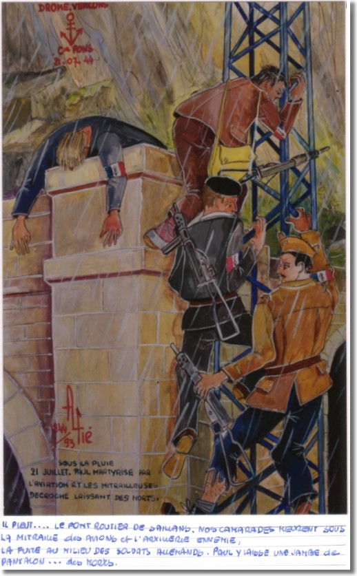 Nos camarades sous la mitraille (cliquez) Nos camarades sous la mitraille