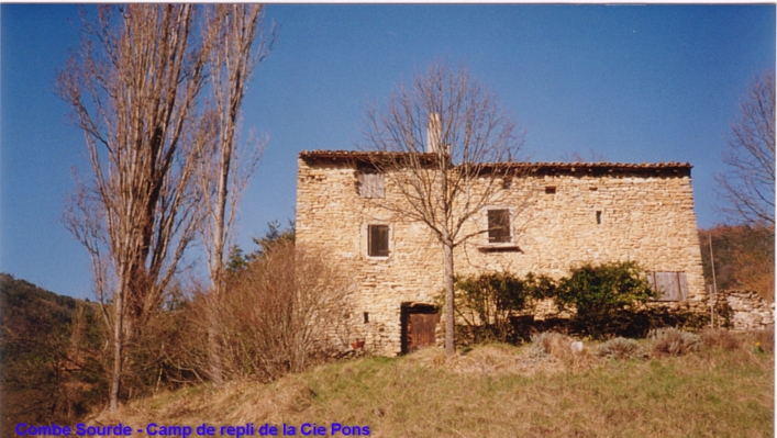 Camp de repli de la Cie Pons Camp de repli de la Cie Pons
