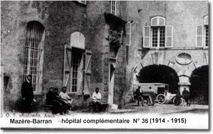hpital la Mazre-Barran