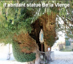 If abritant statue de la Vierge